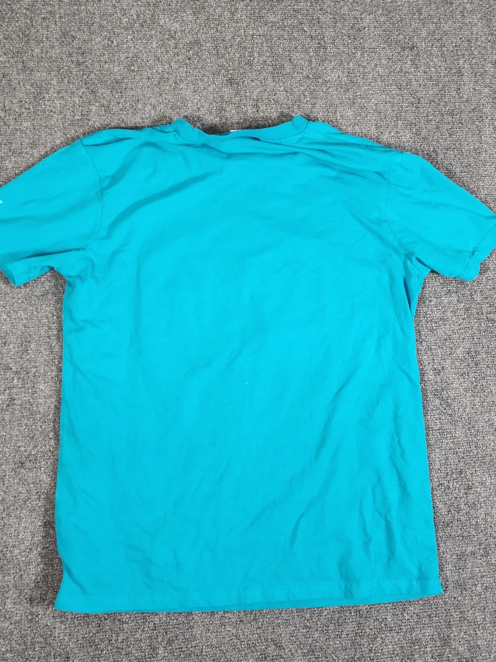 McDonald's Turquoise Short Sleeve Tee with Fries Graphic